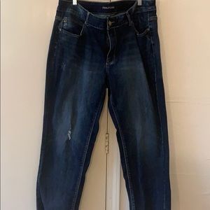 Maurice’s medium wash denim jeans